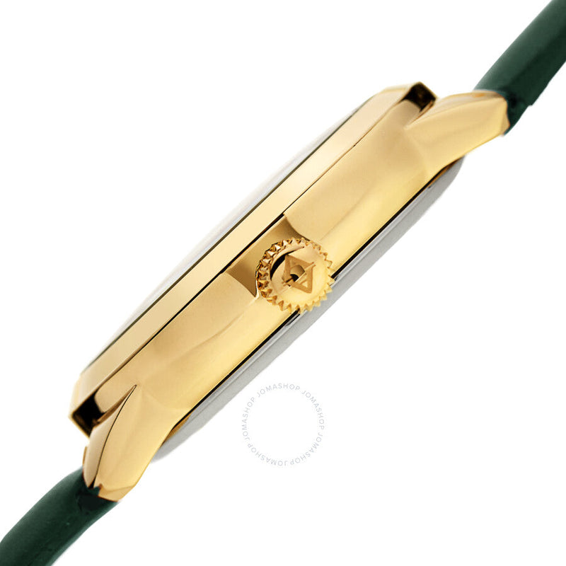 Akribos XXIV Green Dial Green Leather Ladies Watch AK1089GN - The Watches Men & Co #3