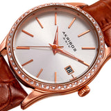 Akribos XXIV Lumin Quartz Silver Dial Ladies Watch P50141 - The Watches Men & Co #2