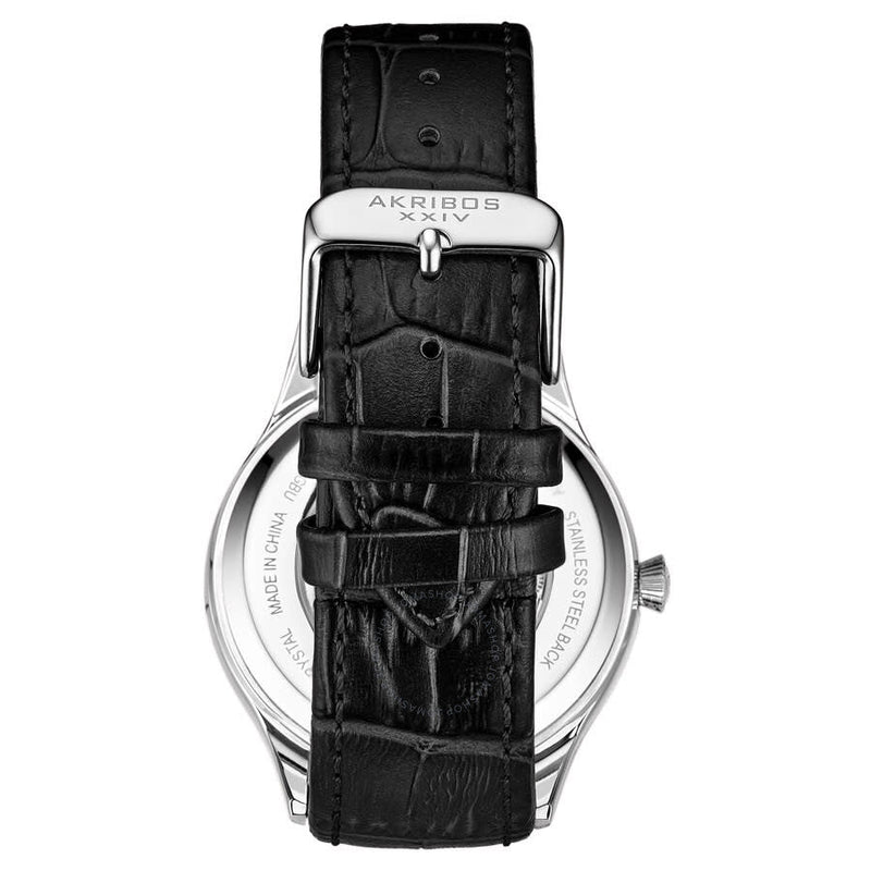 Akribos XXIV Men's Casual Automatic Blue Dial Men's Watch P50106 - The Watches Men & Co #2