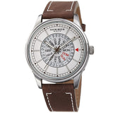 Akribos XXIV Men's Casual Quartz White Dial Men's Watch P50107 - The Watches Men & Co