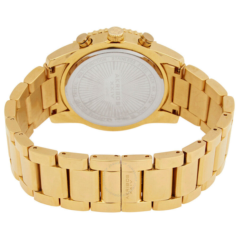 Akribos XXIV Quartz Black Dial Men's Watch AK1099YGB - The Watches Men & Co #3