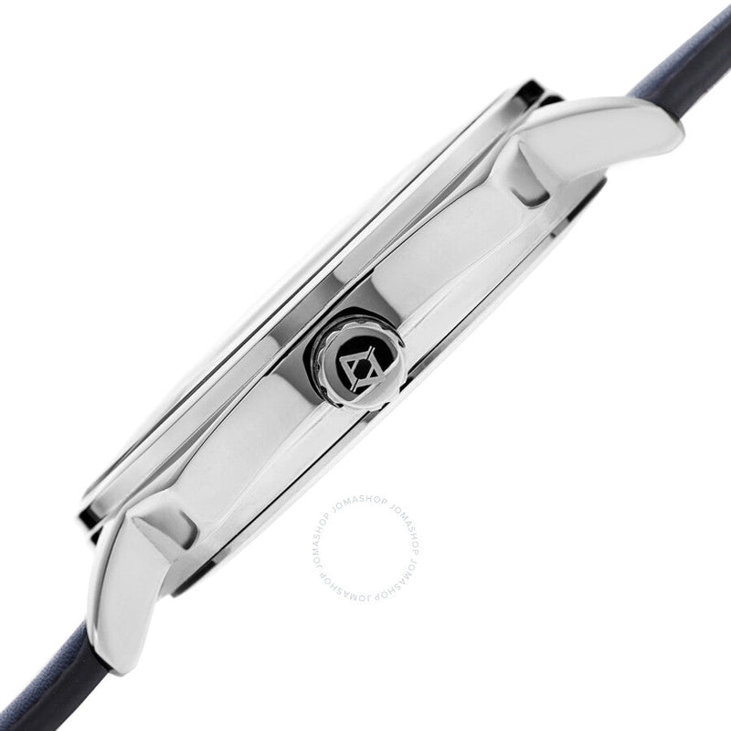 Akribos XXIV Quartz Blue Dial Blue Leather Men's Watch AK1022BU - The Watches Men & Co #3