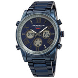 Akribos XXIV Quartz Blue Dial Men's Smart Watch AK1095BU - The Watches Men & Co