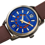 Akribos XXIV Quartz Blue Dial Men's Watch AK1079BUBR - The Watches Men & Co #2
