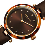 Akribos XXIV Quartz Brown Dial Ladies Watch AK1052BR - The Watches Men & Co #2
