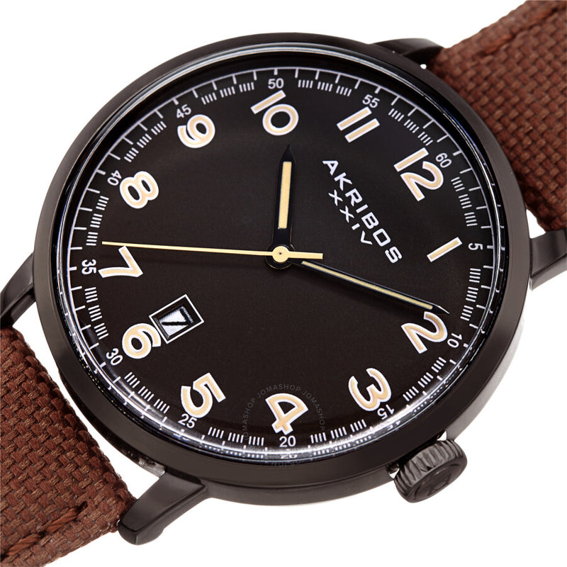 Akribos XXIV Quartz Brown Dial Men's Watch AK1025BKBR - The Watches Men & Co #2