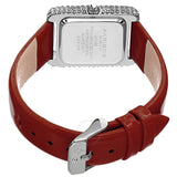 Akribos XXIV Quartz Crystal Red Dial Red Leather Ladies Watch AK1068RD - The Watches Men & Co #4
