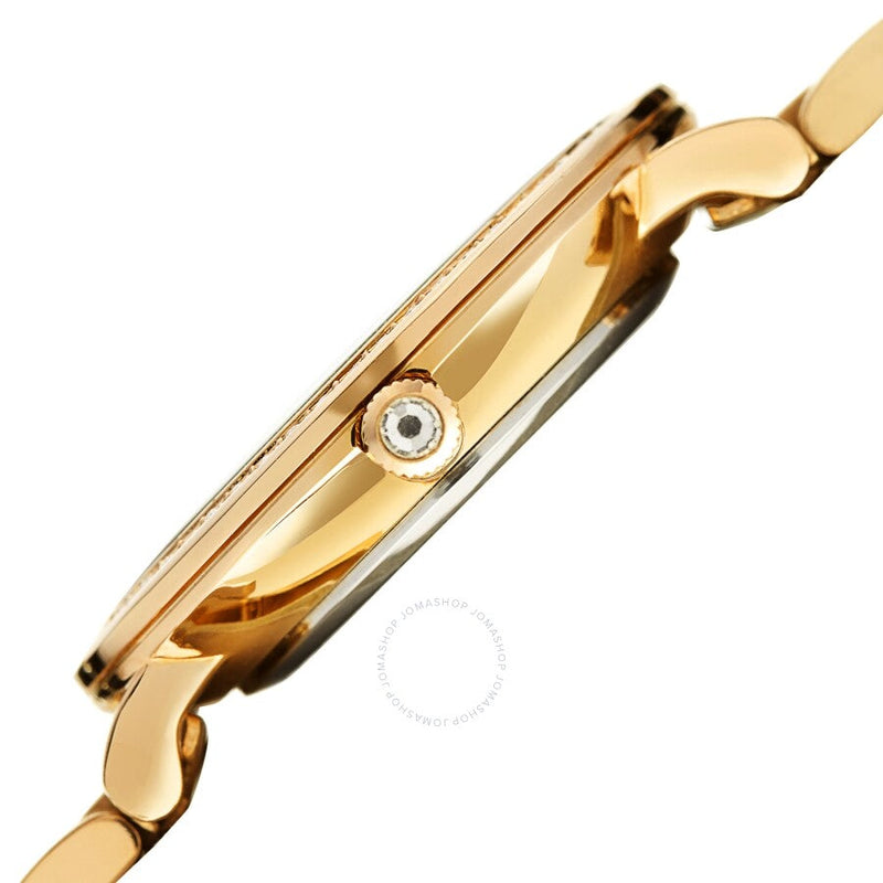 Akribos XXIV Quartz Crystal White Dial Ladies Watch AK1036YG - The Watches Men & Co #3