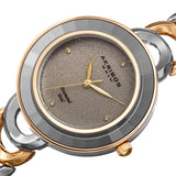 Akribos XXIV Quartz Diamond Silver Dial Ladies Watch AK1088TTG - The Watches Men & Co #2