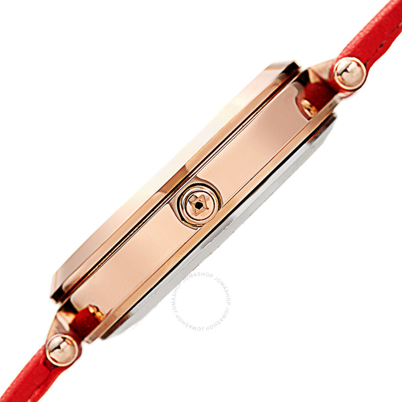 Akribos XXIV Quartz Diamond White Dial Ladies Watch AK1069RD - The Watches Men & Co #3