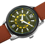 Akribos XXIV Quartz Green Dial Men's Watch AK1079GNBR - The Watches Men & Co #2