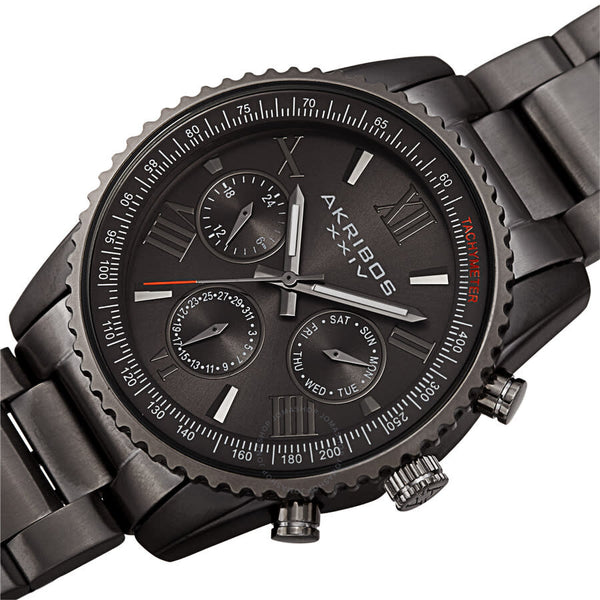 Akribos XXIV Quartz Grey Dial Men's Watch AK1099GN - The Watches Men & Co #2