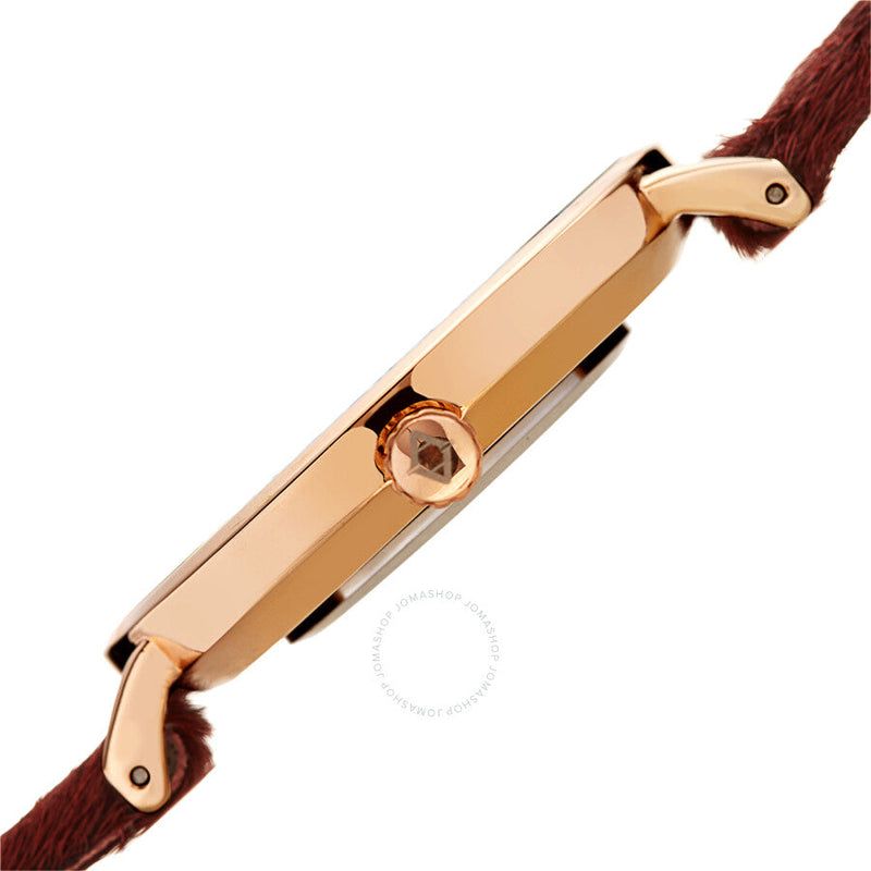 Akribos XXIV Quartz Red Dial Red Leather Ladies Watch AK1081RD - The Watches Men & Co #3