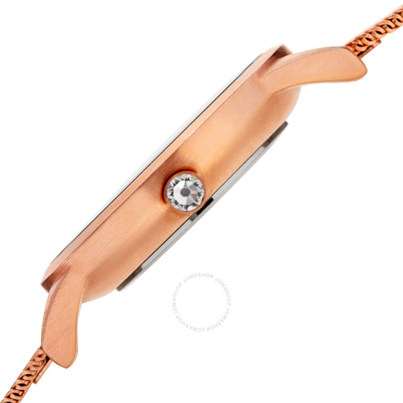 Akribos XXIV Quartz Rose Dial Ladies Watch AK1005RG - The Watches Men & Co #3