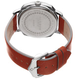 Akribos XXIV Quartz Silver Dial Brown Leather Men's Watch AK1022TN - The Watches Men & Co #4