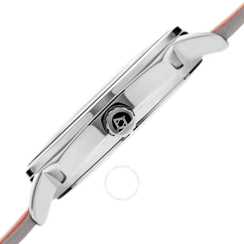 Akribos XXIV Quartz Silver Dial Brown Leather Men's Watch AK1022TN - The Watches Men & Co #3