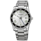 Akribos XXIV Quartz Silver Dial Silver-tone Men's Watch AK1055SS - The Watches Men & Co