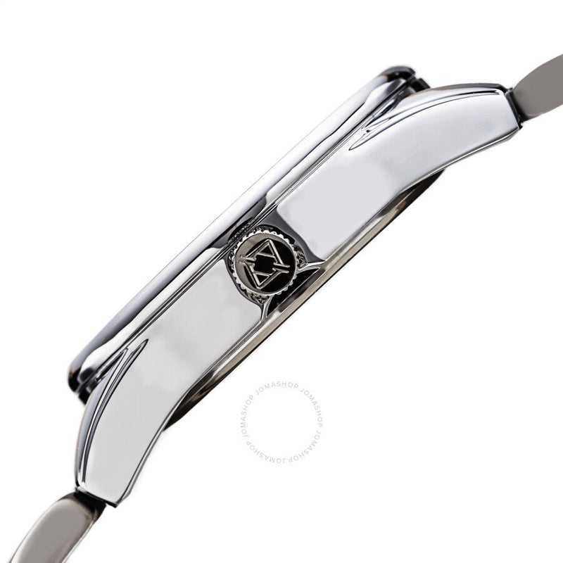 Akribos XXIV Quartz Silver Dial Silver-tone Men's Watch AK1055SS - The Watches Men & Co #3