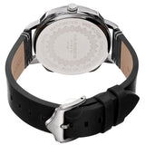 Akribos XXIV Quartz White Dial Black Leather Men's Watch AK1109SS - The Watches Men & Co #4