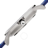 Akribos XXIV Quartz White Dial Blue Leather Ladies Watch AK1005BU - The Watches Men & Co #3