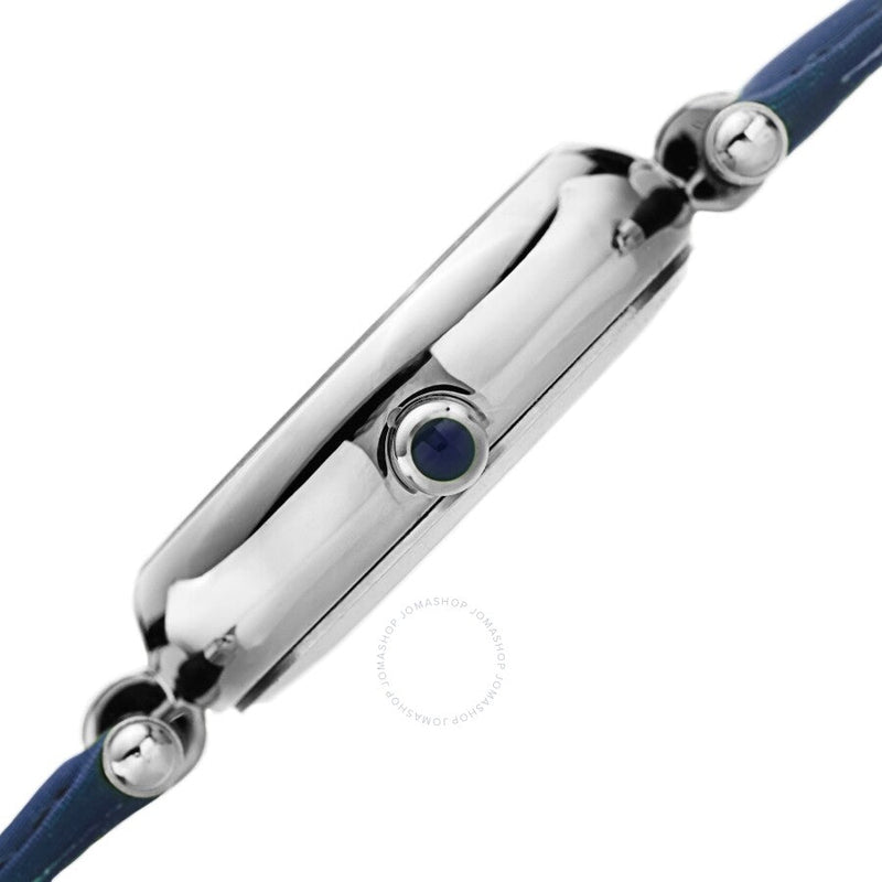 Akribos XXIV Quartz White Dial Blue Leather Ladies Watch AK1070BU - The Watches Men & Co #3