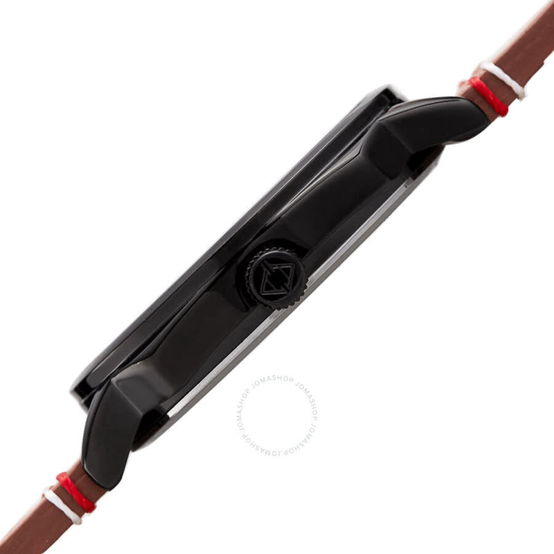 Akribos XXIV Quartz White Dial Brown Leather Men's Watch AK1109BRBK - The Watches Men & Co #3