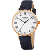 Akribos XXIV Quartz White Dial Ladies Watch AK1081BK - The Watches Men & Co