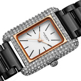 Akribos XXIV Quartz White Dial Ladies Watch AK1108BKR - The Watches Men & Co #2