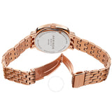 Akribos XXIV Quartz White Dial Ladies Watch AK1114RG - The Watches Men & Co #4