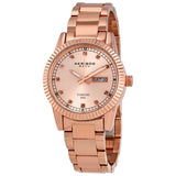 Akribos XXIV Rose Dial Rose Gold-tone Ladies Watch AK965RG - The Watches Men & Co