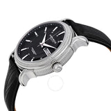 Akribos XXIV Silver Dial Black Leather Men's  Watch AK726SSB - The Watches Men & Co #2