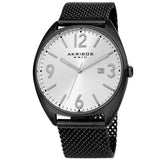 Akribos XXIV Silver-tone Dial Men's Watch AK1026BK - The Watches Men & Co