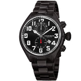 Akribos XXIV Trek Chronograph Quartz Black Dial Men's Watch P50128 - The Watches Men & Co