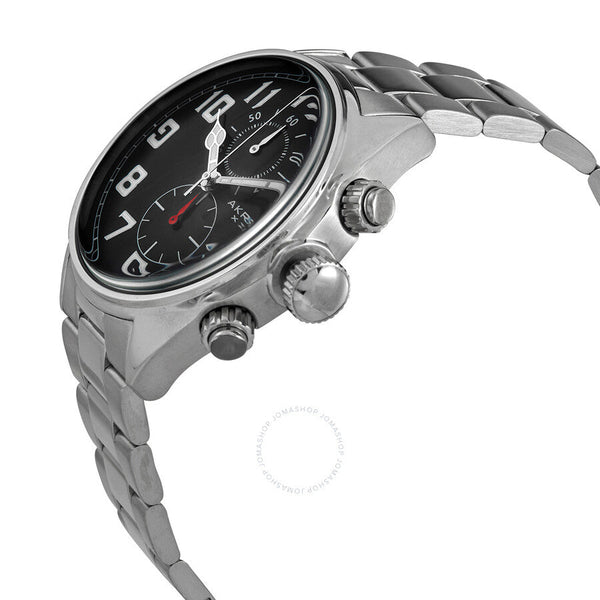 Akribos XXIV Trek Chronograph Quartz Black Dial Men's Watch P50129 - The Watches Men & Co #2