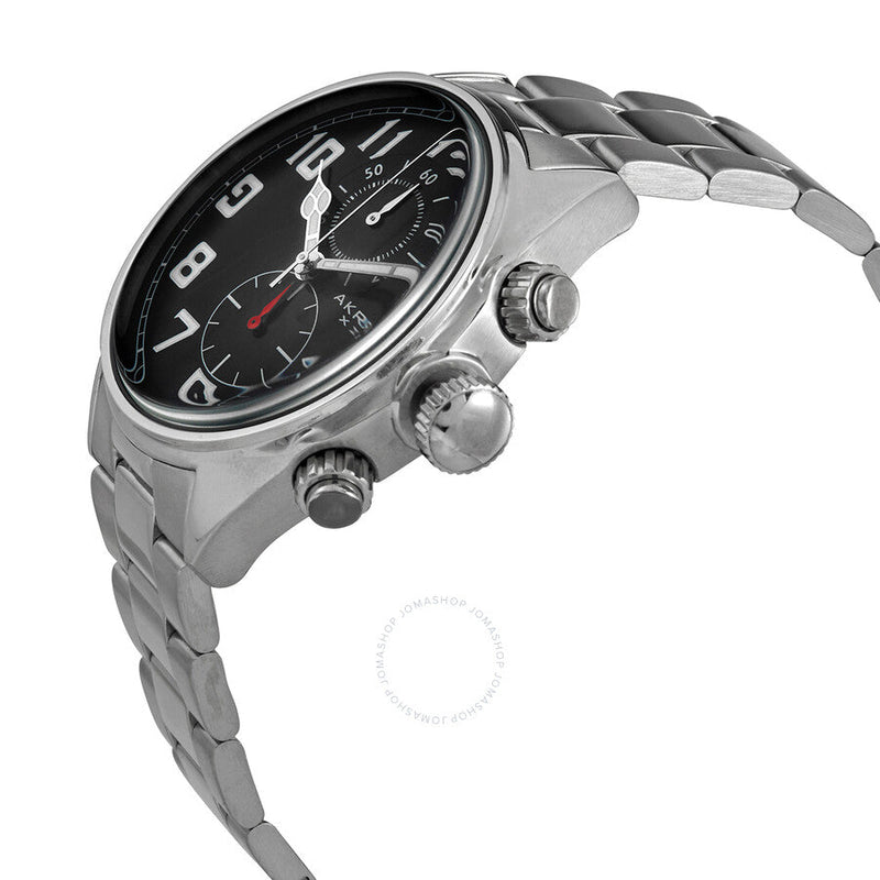 Akribos XXIV Trek Chronograph Quartz Black Dial Men's Watch P50129 - The Watches Men & Co #2