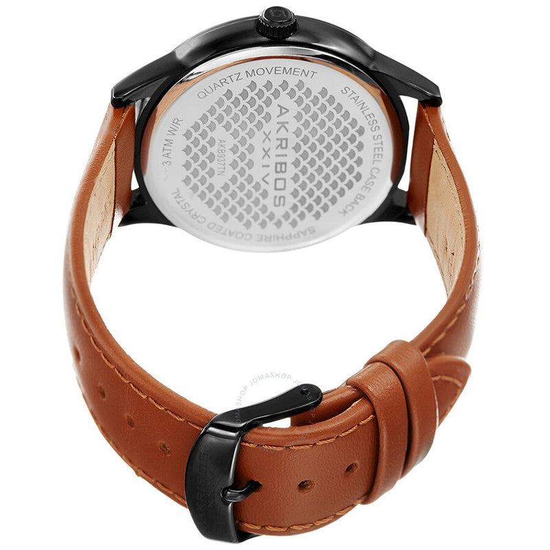 Akribos XXIV Trek Quartz Brown Dial Men's Watch P50160 - The Watches Men & Co #3