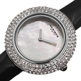 Akribos XXIV Quartz Crystal White Dial Ladies Watch AK1049SSB - The Watches Men & Co #2