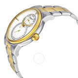 Akribos XXIV White Matte Dial Two-tone Men's Watch AK728TTG - The Watches Men & Co #2