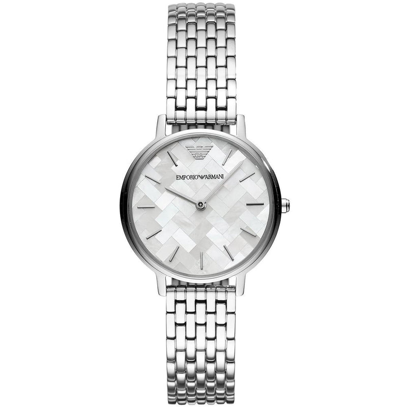 Emporio Armani Mother of Pearl Dial Ladies Watch AR11112