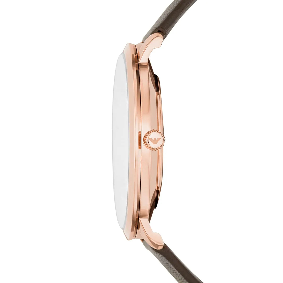 Emporio Armani Men's Quartz Leather Strap Silver Dial 42mm Watch AR11163 AR11163 - Image 5