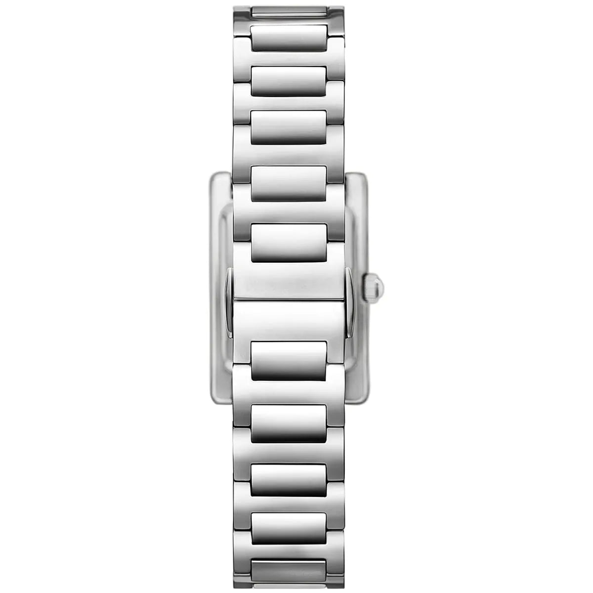 Emporio Armani Empire AR11625 watch strap view showing metal links and bracelet width