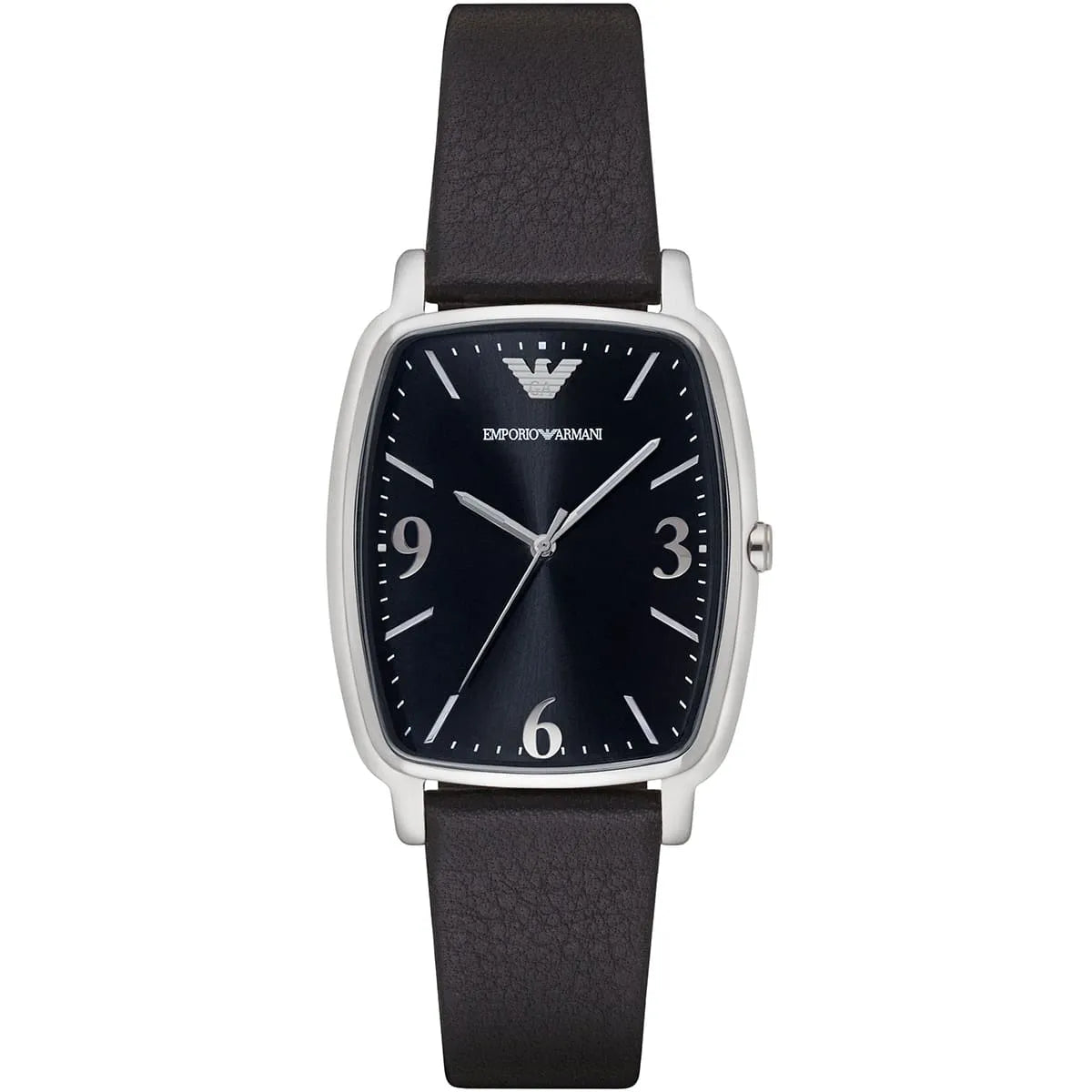 Emporio Armani AR2490 watch on wrist showing square case and dial