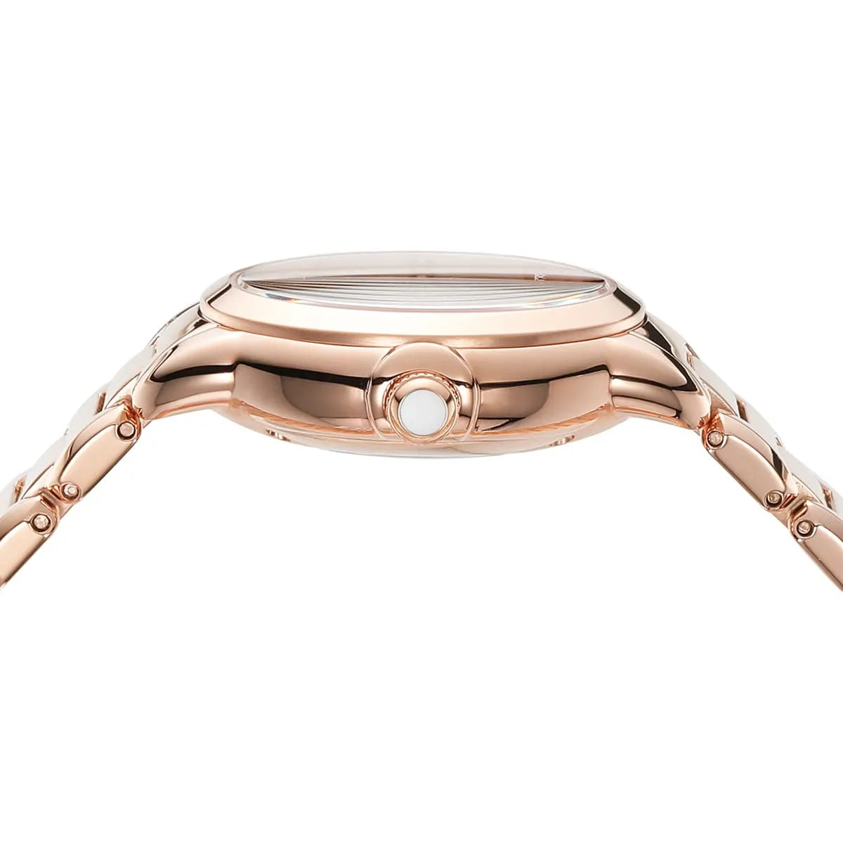 Emporio Armani Mia Open Heart Automatic Rose-gold Women's Watch - AR60072
