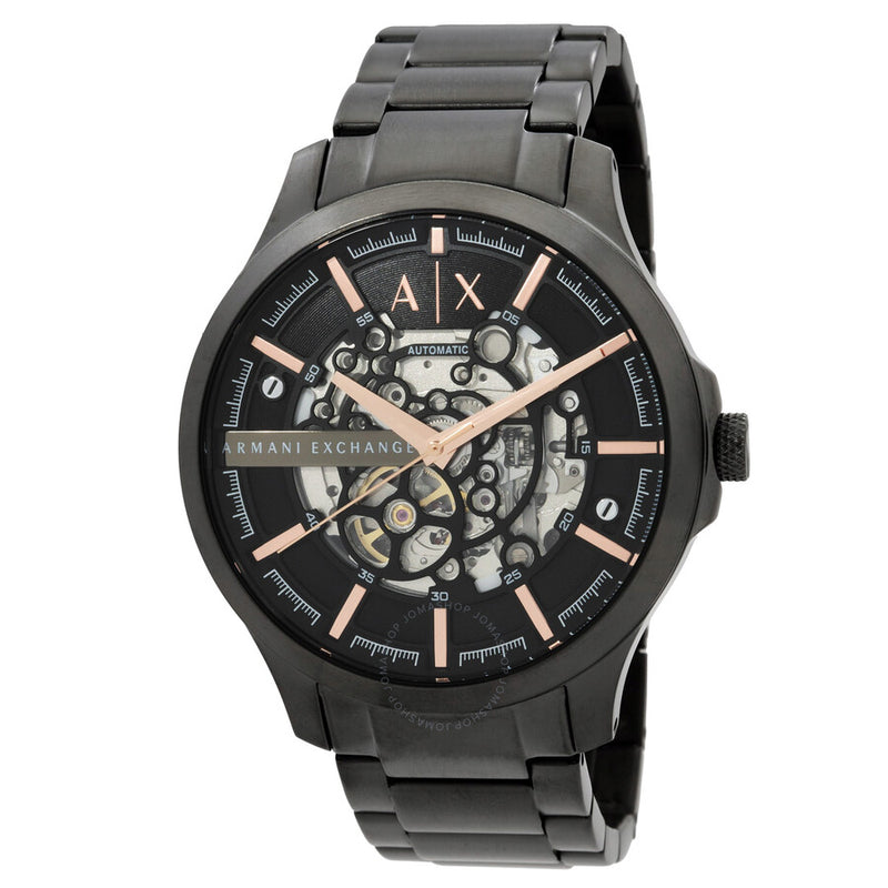 Armani Exchange Automatic Black Dial Men's Watch AX2458 - The Watches Men & Co