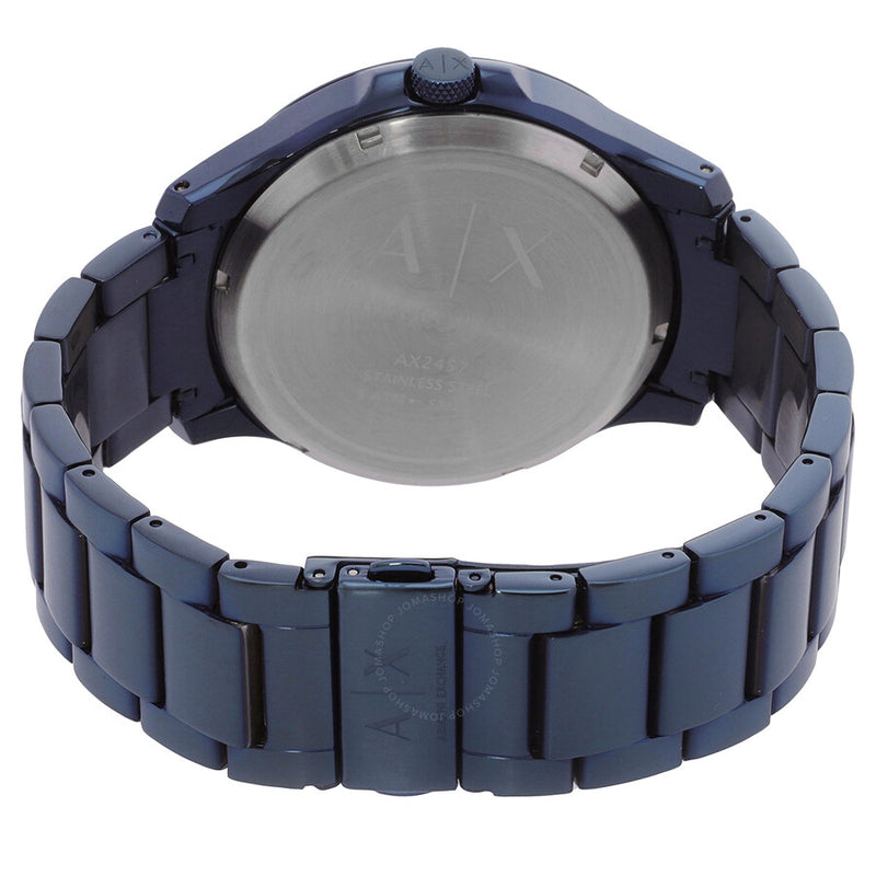 Armani Exchange Automatic Blue Dial Men's Watch AX2457 - The Watches Men & Co #3