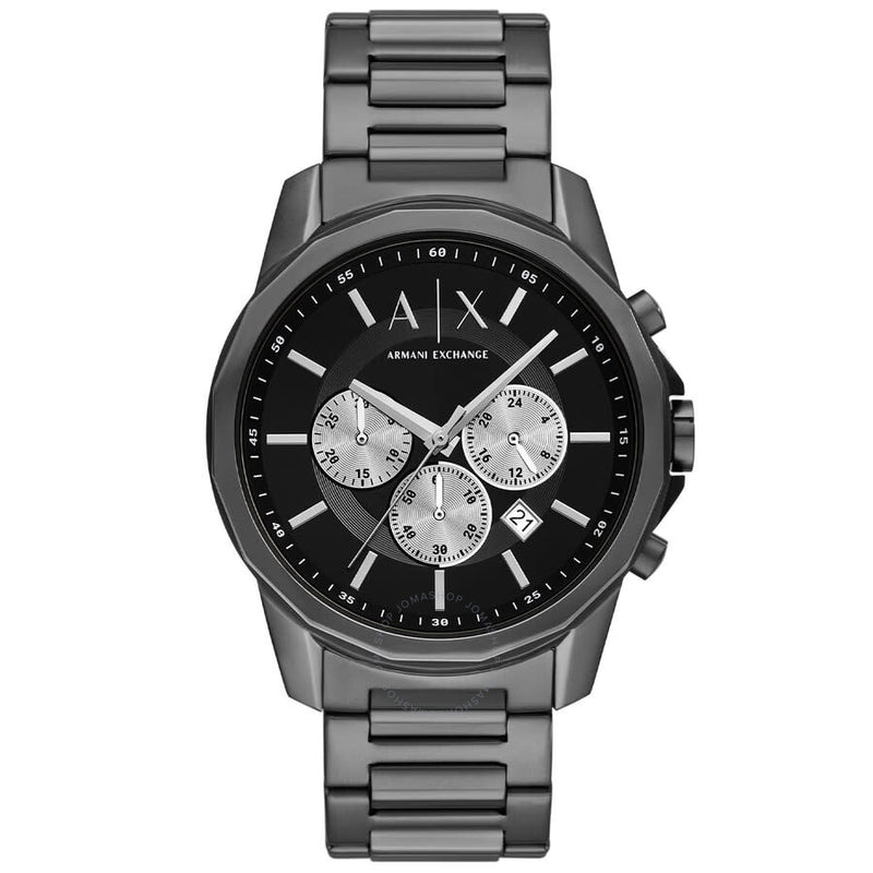 Armani Exchange Banks Chronograph Quartz Black Dial Men's Watch AX1765 - The Watches Men & Co