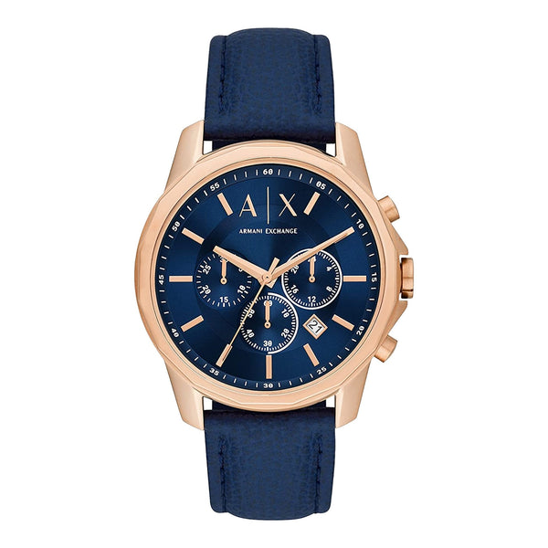 Armani Exchange Banks Chronograph Quartz Blue Dial Men’s Watch AX1723 - Watch