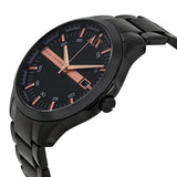 Armani Exchange Black Dial Black Ion-plated Men's Watch AX2150 - The Watches Men & CO #2