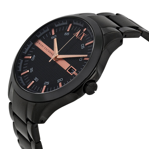 Armani Exchange Black Dial Black Ion-plated Men's Watch AX2150 - The Watches Men & CO #2