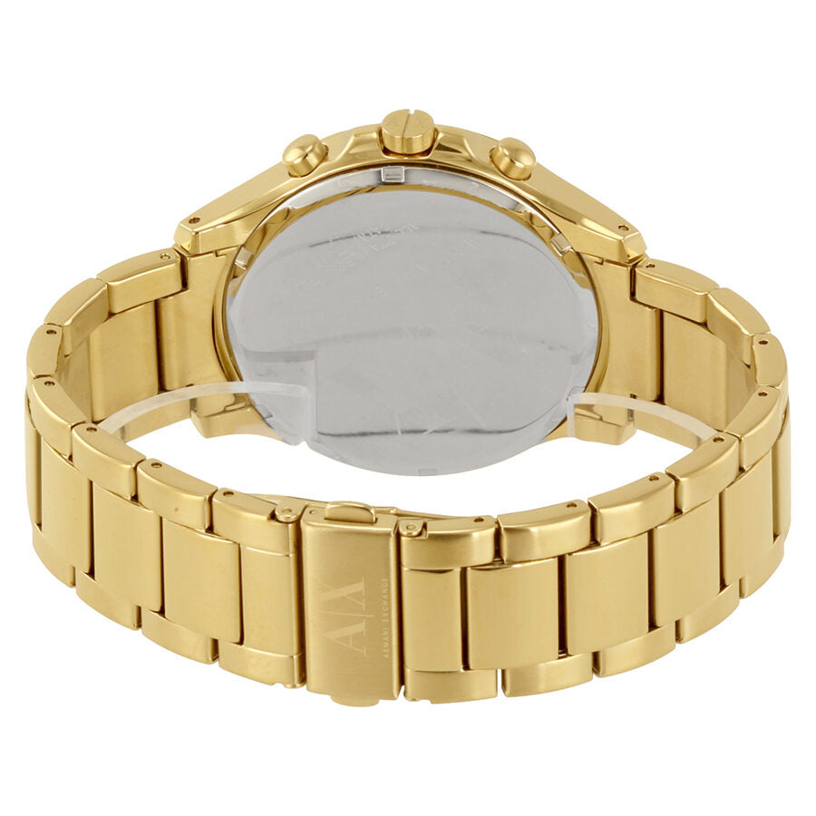 Armani Exchange Black Dial Chronograph Gold-plated Unisex Watch AX2137 - The Watches Men & CO #3